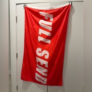 Red 'Full Send' Flag